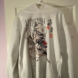 Naruto Kakashi Hoodie Streetwear